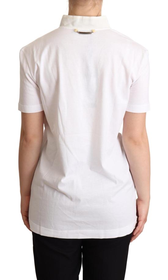  돌체앤가바나 폴로 티셔츠 TSH6739 WHITE - DOLCE & GABBANA