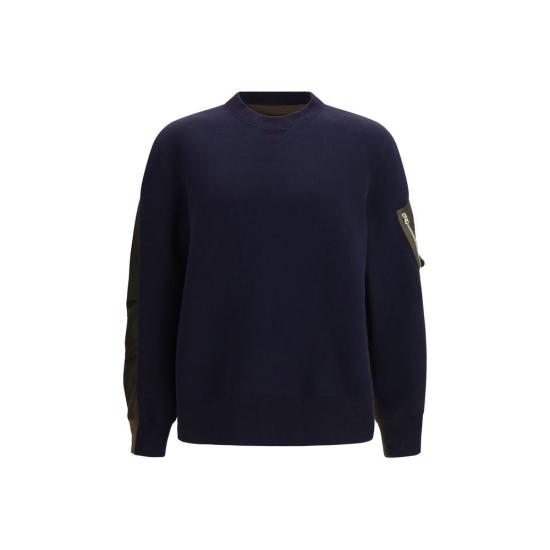  사카이 긴팔 티셔츠 SA2603949M233BB NAVY