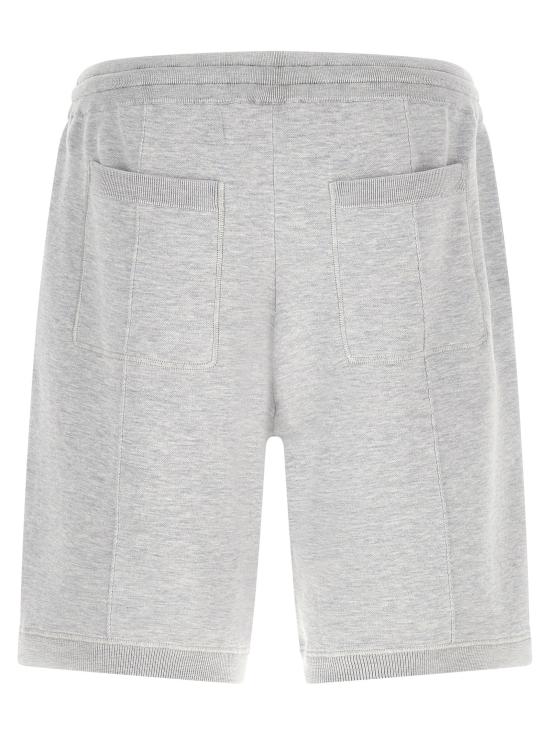 26SS 브루넬로 쿠치넬리 숏팬츠 BR338074BM GRAY - BRUNELLO CUCINELLI