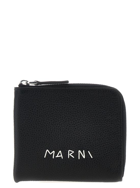 25FW 마르니 남성지갑 MA290849BM BLACK
