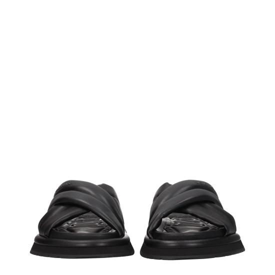  돌체앤가바나 뮬/슬리퍼 DO8547290677513BT BLACK - DOLCE & GABBANA
