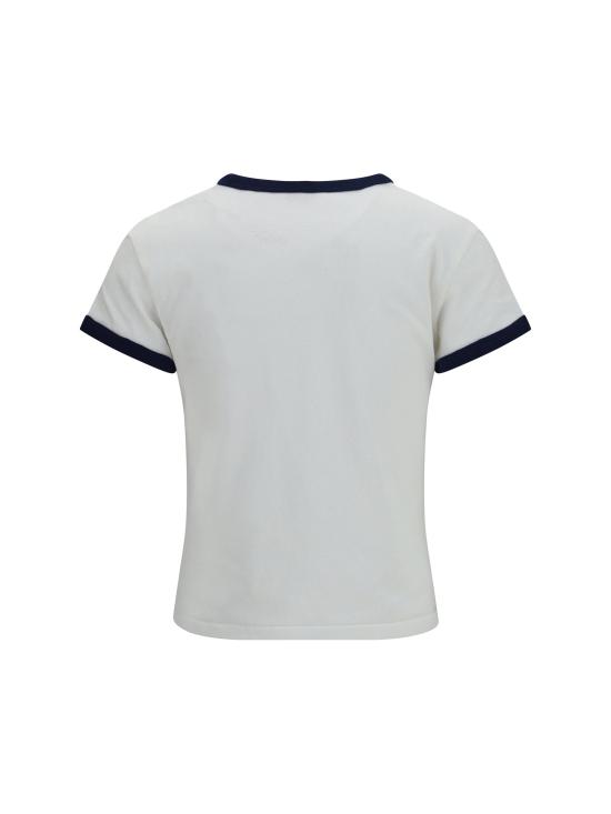 26FW 겐조 폴로 티셔츠 FG62TS2764SK 02 WHITE - KENZO