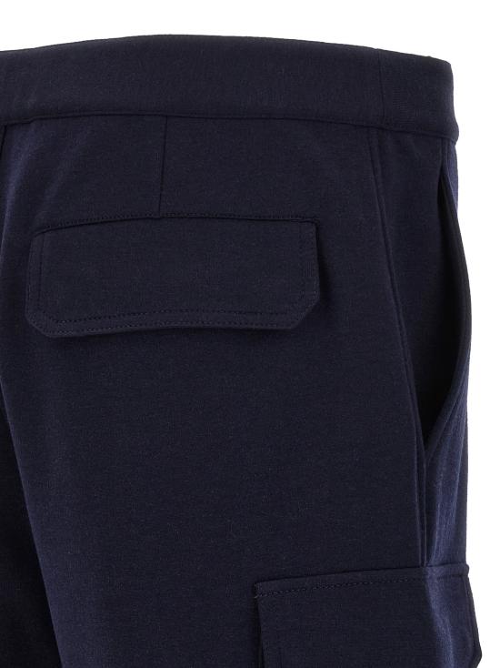 26SS 브루넬로 쿠치넬리 숏팬츠 BR326189BM NAVY - BRUNELLO CUCINELLI