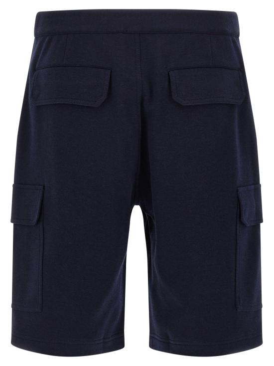 26SS 브루넬로 쿠치넬리 숏팬츠 BR326189BM NAVY - BRUNELLO CUCINELLI