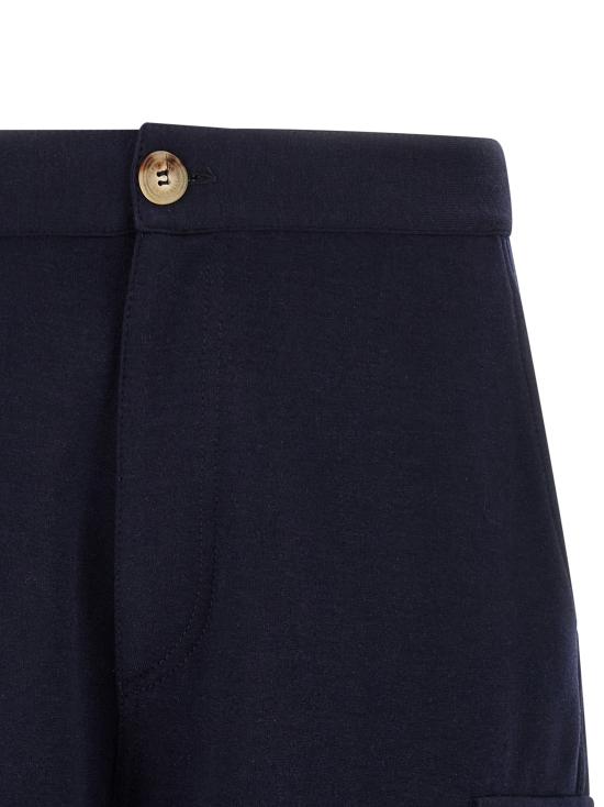 26SS 브루넬로 쿠치넬리 숏팬츠 BR326189BM NAVY - BRUNELLO CUCINELLI