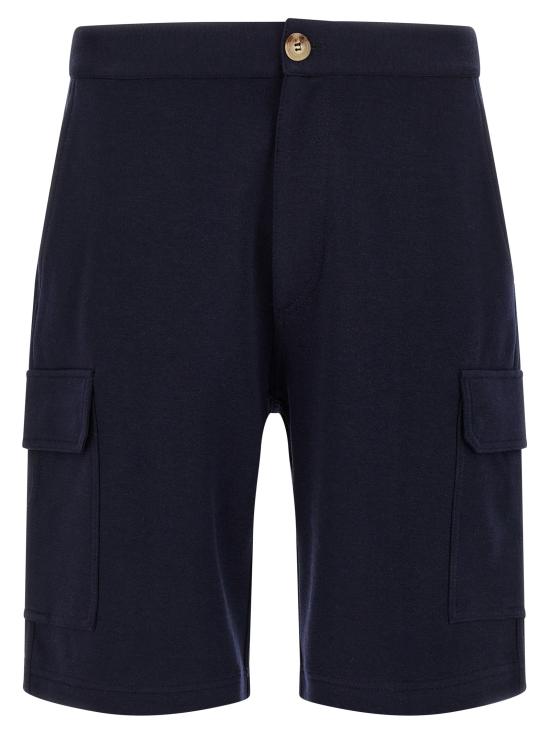 26SS 브루넬로 쿠치넬리 숏팬츠 BR326189BM NAVY