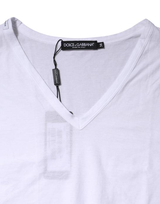  돌체앤가바나 폴로 티셔츠 TSH87388 WHITE - DOLCE & GABBANA