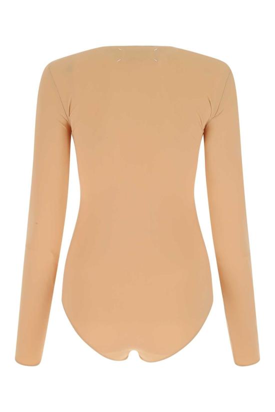 26FW 마르지엘라 바디수트 티셔츠 S51NA0056S20518 121 BEIGE - MAISON MARGIELA
