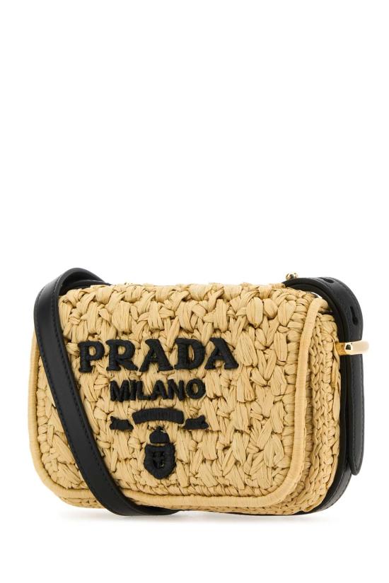 26SS 프라다 라피아 숄더백 1BD362VOOB2M2T F0I55 BEIGE - PRADA