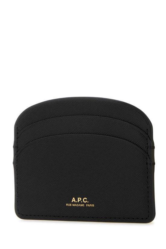 26FW 아페쎄 명함지갑 PXBJQF63270 LZZ BLACK - A.P.C.