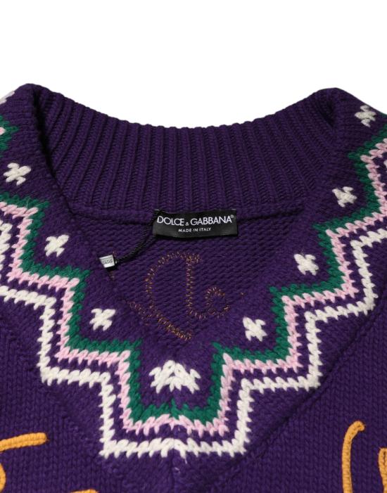  돌체앤가바나 스웨터 TSH90257 PURPLE - DOLCE & GABBANA