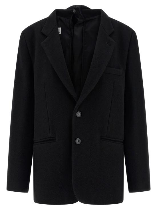 25FW MM6 메종마르지엘라 자켓 MM323032BM BLACK
