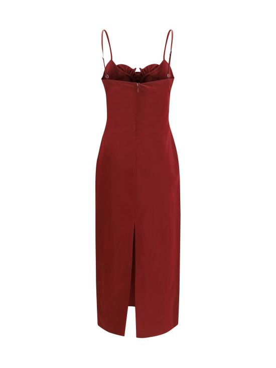 26FW 마그다뷰트림 원피스 653726 BORDEAUX RED - MAGDA BUTRYM