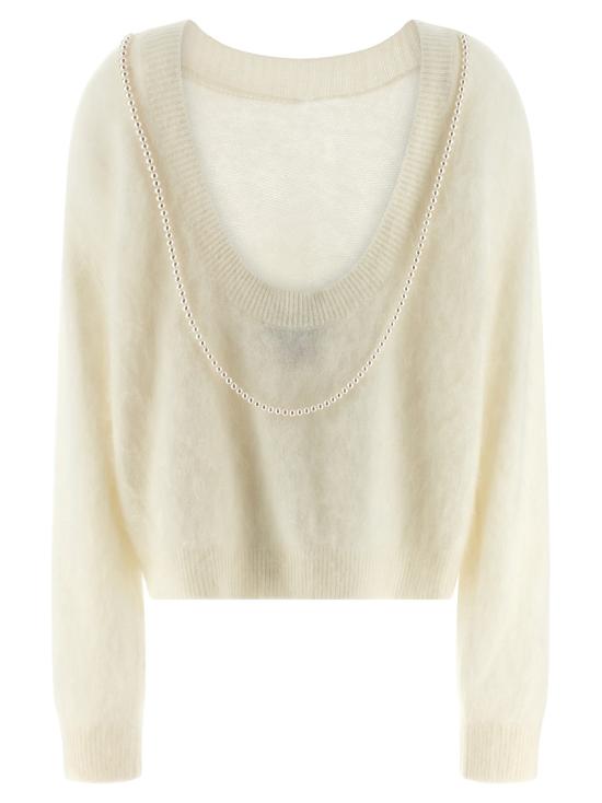 25FW 베르나데트 가디건 BE323233BM WHITE - BERNADETTE