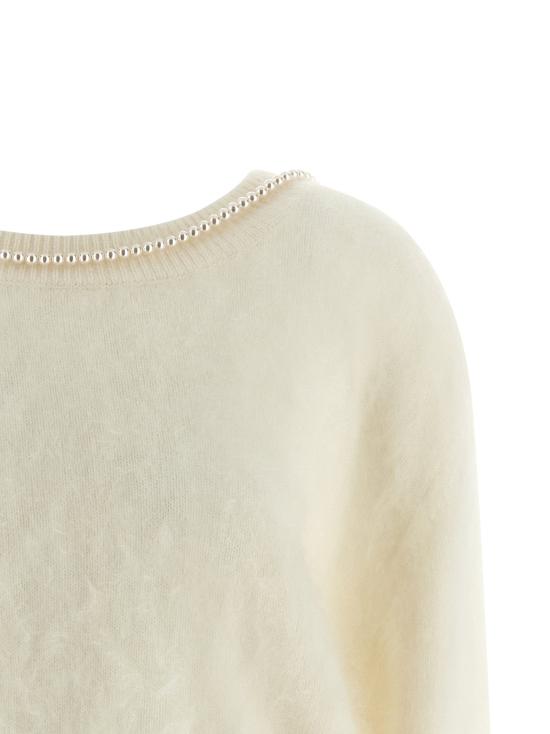 25FW 베르나데트 가디건 BE323233BM WHITE - BERNADETTE