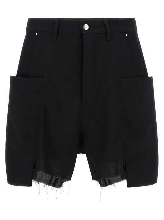 26FW 릭 오웬스 숏팬츠 RI337244BM BLACK