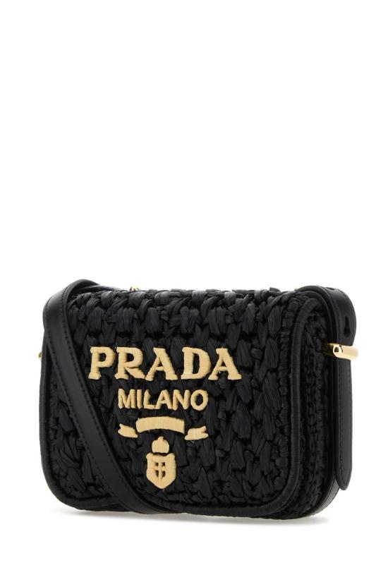 26SS 프라다 라피아 숄더백 1BD362VOOB2M2T F0ES7 BLACK - PRADA