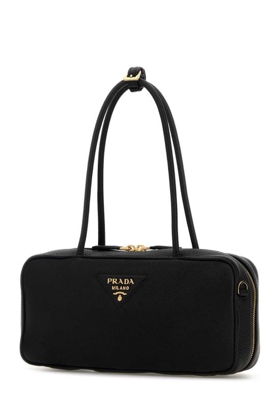 26FW 프라다 미디움 레더 탑 핸들 백 1BB126VONO2DKV F0632 BLACK - PRADA