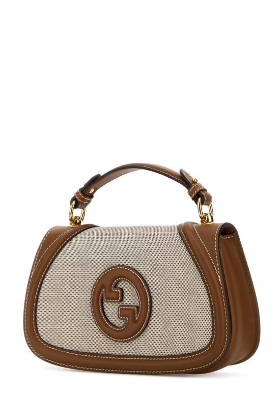 25FW 구찌 미디움 탑 핸들백 815714HAAKF 2545 BROWN - GUCCI