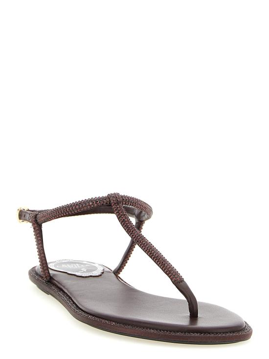 26FW 르네 카오빌라 샌들 RE336709BM BROWN - RENE CAOVILLA