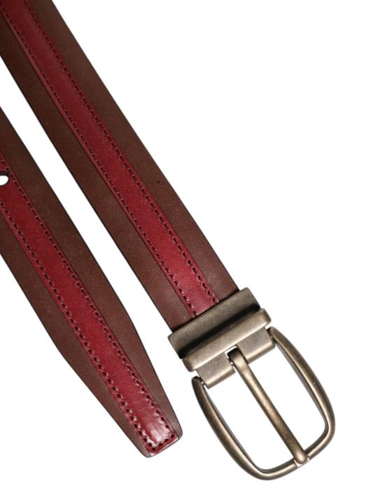  돌체앤가바나 벨트 BEL9328 BURGUNDY - DOLCE & GABBANA