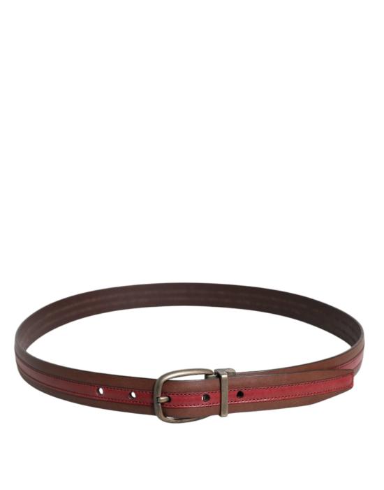  돌체앤가바나 벨트 BEL9328 BURGUNDY - DOLCE & GABBANA