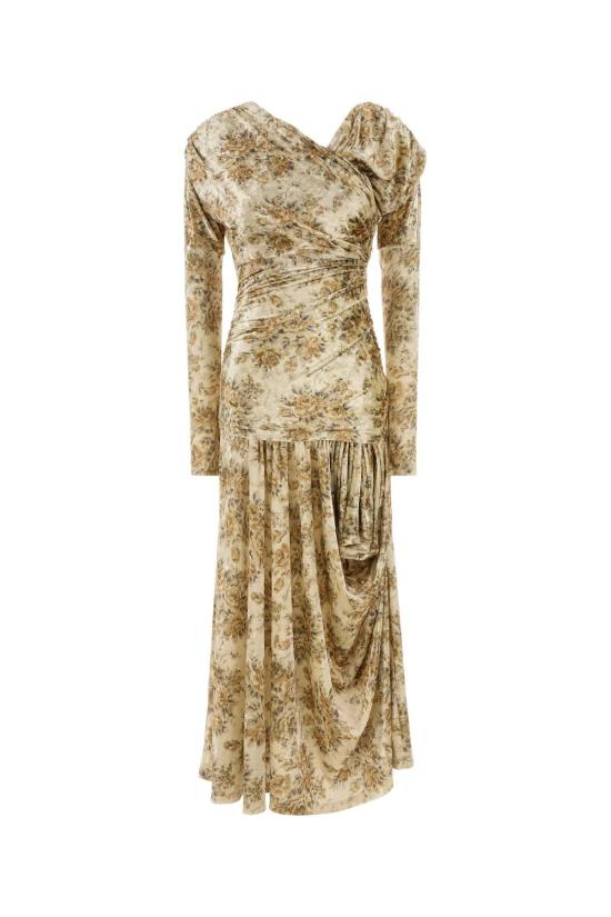 26SS 가니 원피스 T4373 054 BEIGE
