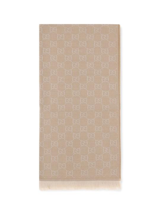  구찌 GG 울 스카프 8485073G200 9878 BEIGE
