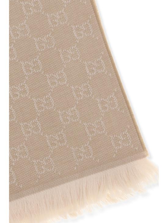  구찌 GG 울 스카프 8485073G200 9878 BEIGE - GUCCI