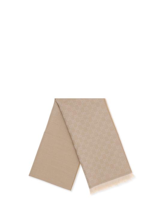  구찌 GG 울 스카프 8485073G200 9878 BEIGE - GUCCI