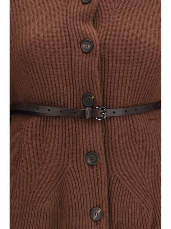 26FW 브루넬로 쿠치넬리 스웨터 M16750836 C9199 BROWN - BRUNELLO CUCINELLI