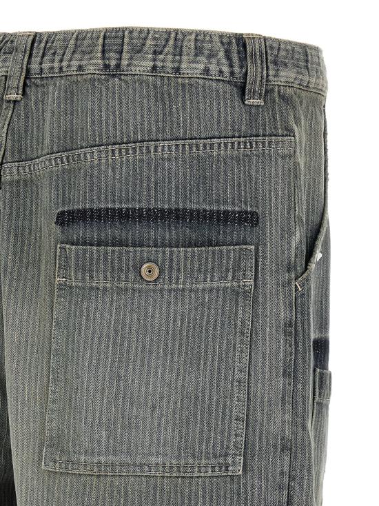 26SS 메종 미하라 야스히로 데님 팬츠 MA336061BM BLUE - MAISON MIHARA YASUHIRO