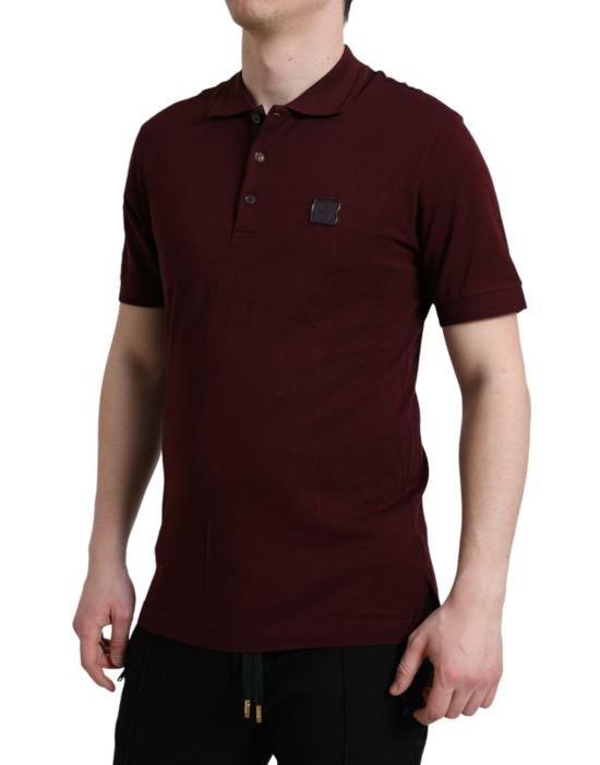  돌체앤가바나 탑 TSH84569 MAROON - DOLCE & GABBANA