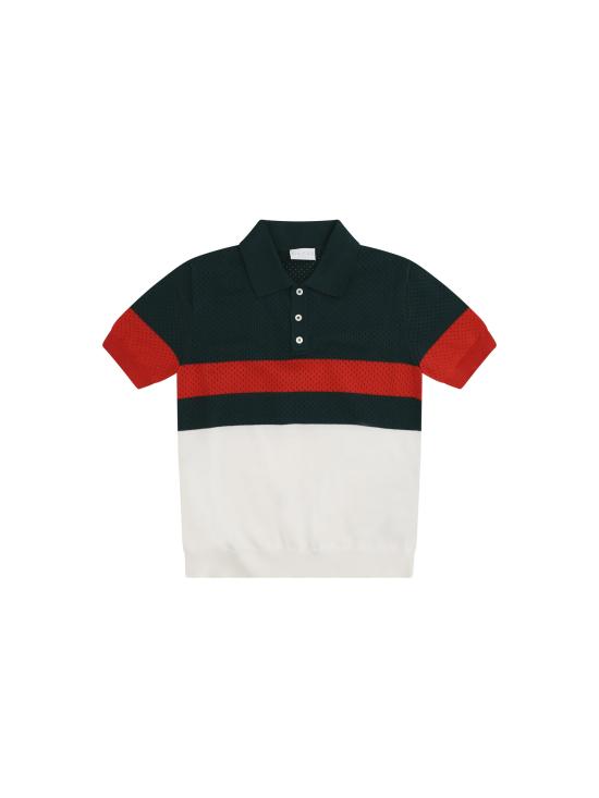 26SS 구찌 폴로 티셔츠 851151XKFDE 9060 MULTICOLOR