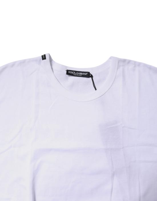  돌체앤가바나 폴로 티셔츠 TSH87188 WHITE - DOLCE & GABBANA