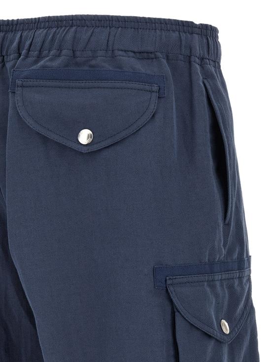 26SS 브루넬로 쿠치넬리 숏팬츠 BR336238BM BLUE - BRUNELLO CUCINELLI