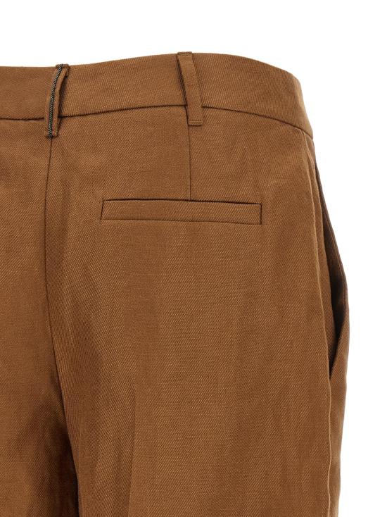26SS 브루넬로 쿠치넬리 숏팬츠 BR339018BM BROWN - BRUNELLO CUCINELLI