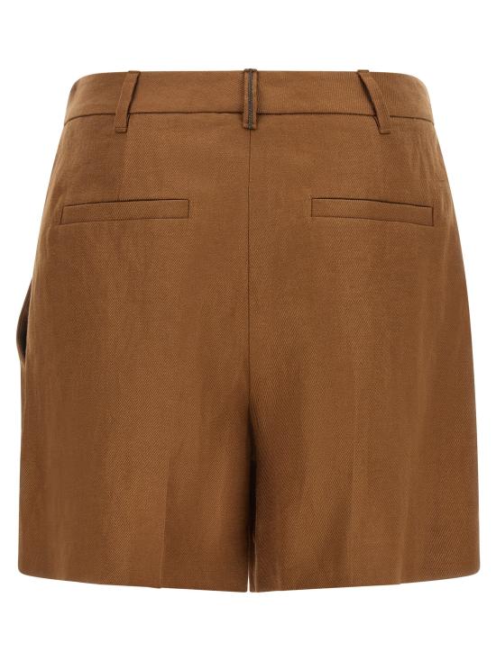 26SS 브루넬로 쿠치넬리 숏팬츠 BR339018BM BROWN - BRUNELLO CUCINELLI