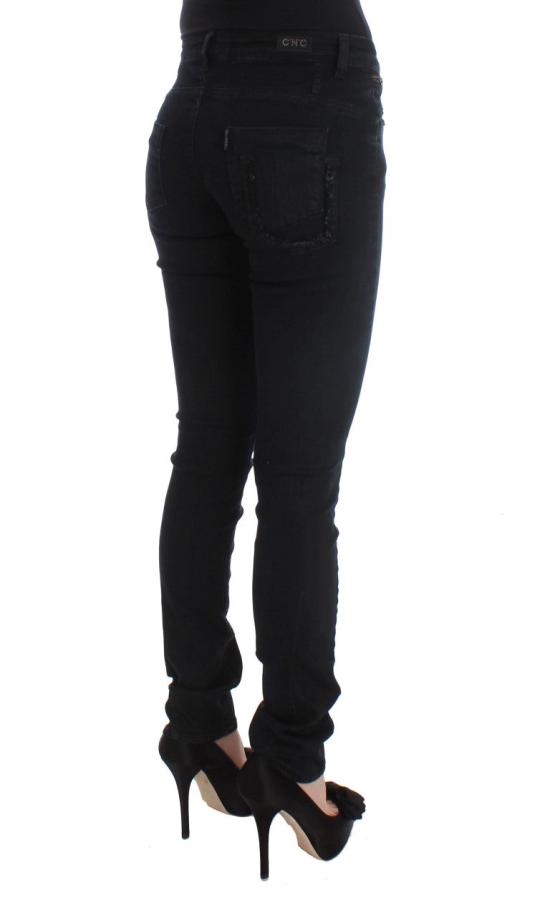  커스텀네셔널 데님 팬츠 SIG30115 BLACK - COSTUME NATIONAL