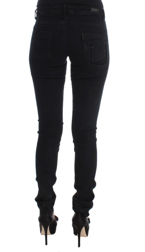  커스텀네셔널 데님 팬츠 SIG30115 BLACK - COSTUME NATIONAL