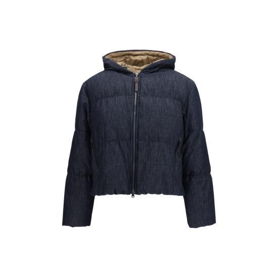26SS 브루넬로 쿠치넬리 패딩 BRMB1257606C001BB BLUE