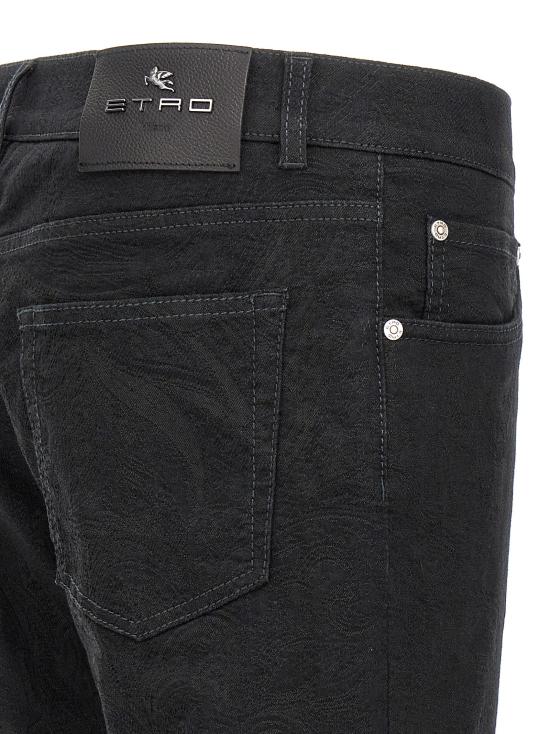  에트로 데님 팬츠 ET307423BM BLACK - ETRO