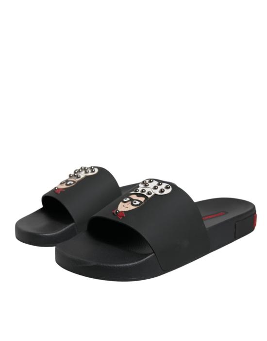  돌체앤가바나 샌들 MV6750 BLACK - DOLCE & GABBANA