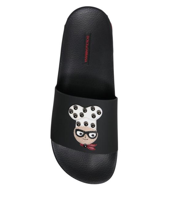  돌체앤가바나 샌들 MV6750 BLACK - DOLCE & GABBANA