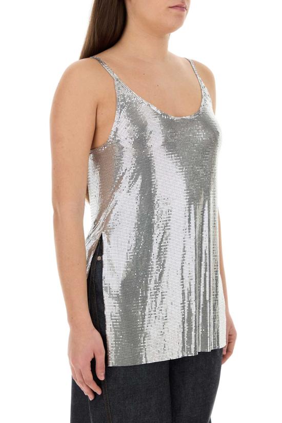 26SS 파코라반 니트웨어 25PITO054MH0004 P040 SILVER - PACO RABANNE