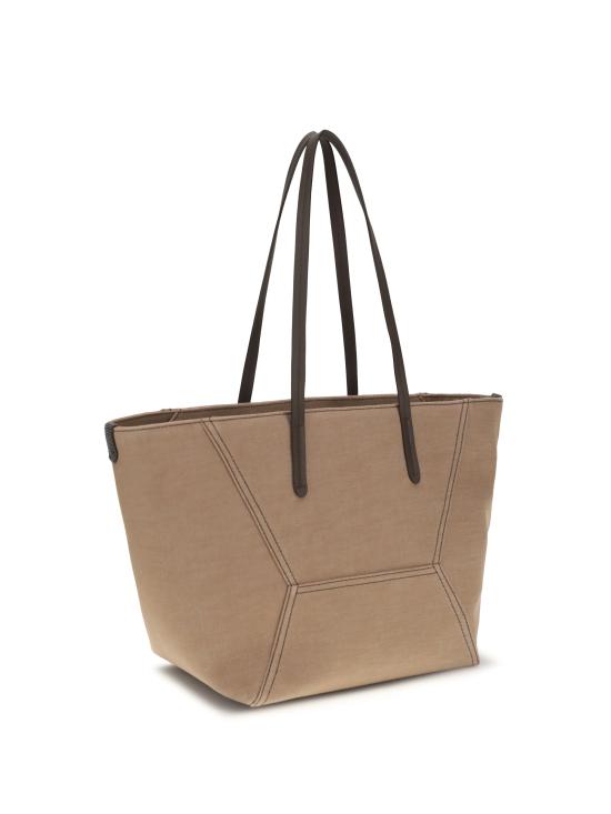 26SS 브루넬로 쿠치넬리 토트백 MB25D2573 C005 BEIGE - BRUNELLO CUCINELLI