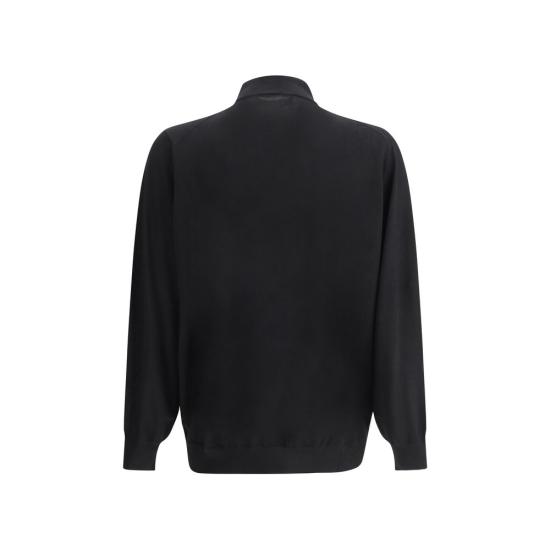 26FW 브루넬로 쿠치넬리 탑 BRM2400295CH101BB BLACK - BRUNELLO CUCINELLI