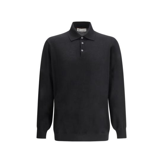 26FW 브루넬로 쿠치넬리 탑 BRM2400295CH101BB BLACK