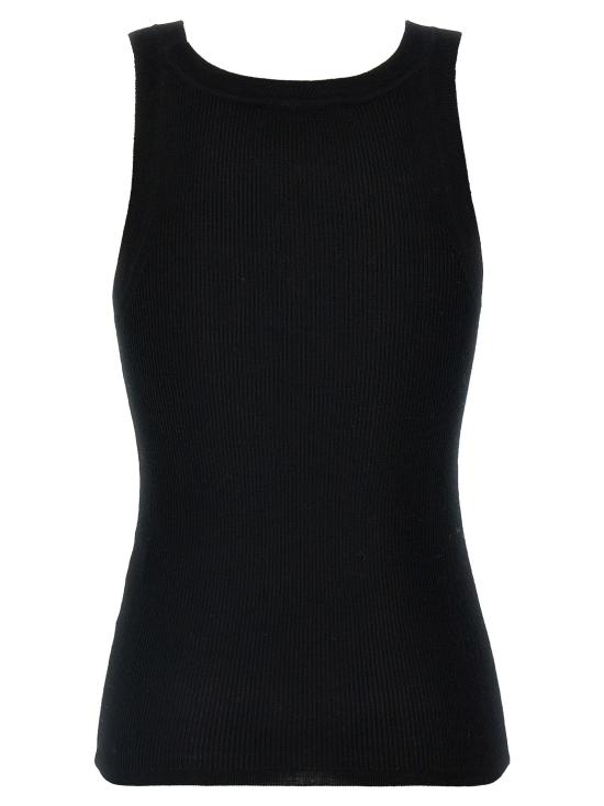  막스마라 민소매 티셔츠 MA304553BM BLACK - MAX MARA