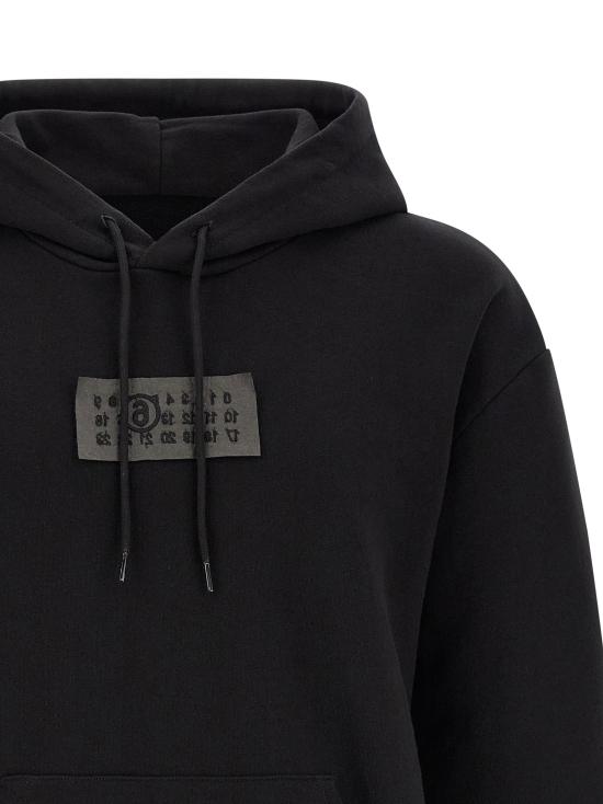 26SS MM6 메종마르지엘라 후드 티셔츠 MM334610BM BLACK - MM6 MAISON MARGIELA
